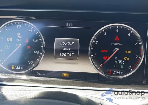 2014 Mercedes-Benz S 550 from USA, damaged, VIN WDDUG8CB6EA043063